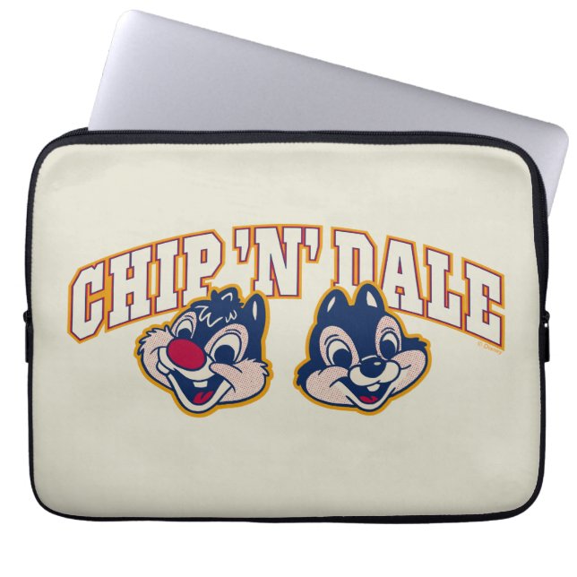 Housse Pour Ordinateur Portable Chip 'n' Dale Classic Grin (Devant)