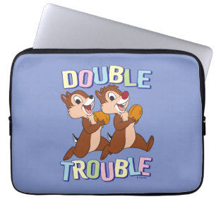 Housse Pour Ordinateur Portable Chip 'n Dale Double Trouble
