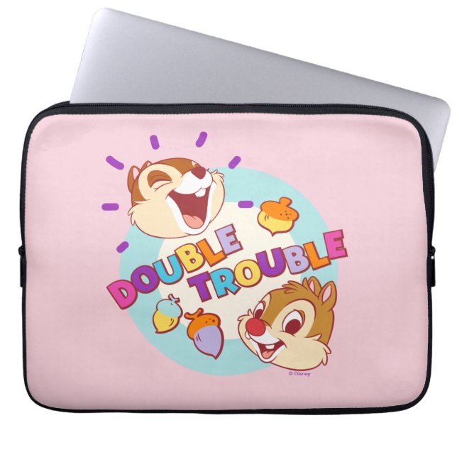 Housse Pour Ordinateur Portable Chip 'n Dale Double Trouble (Devant)