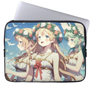 Housse Pour Ordinateur Portable Choeur d'anime