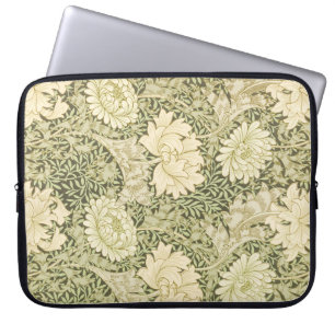 Housse Pour Ordinateur Portable Chrysanthemum Flower Pattern (by William Morris)