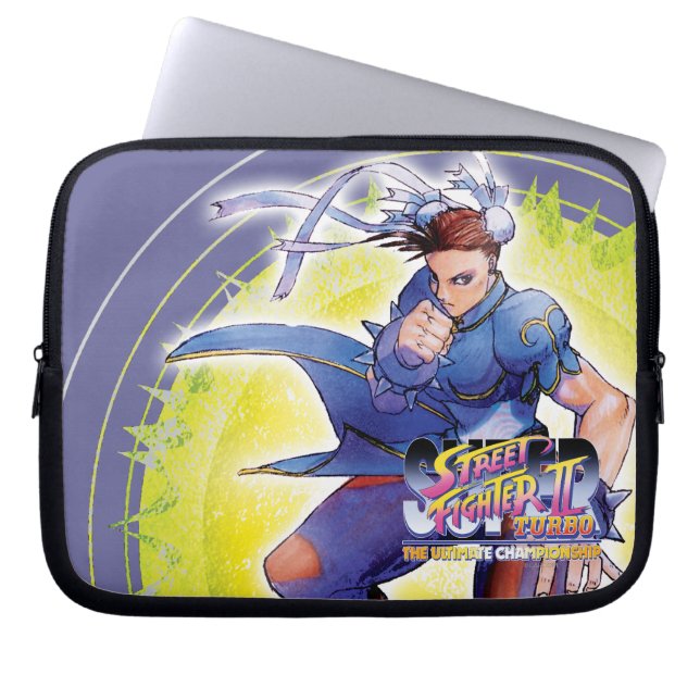 Housse Pour Ordinateur Portable Chun-Li (Devant)