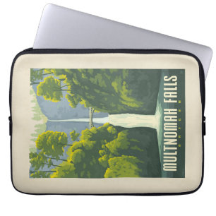 Housse Pour Ordinateur Portable Chutes Multnomah Oregon