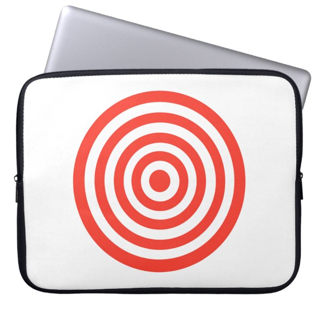 Housse Pour Ordinateur Portable Cible (Devant)