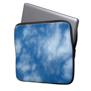 Housse Pour Ordinateur Portable Ciel bleu avec nuages Photographie de la nature
