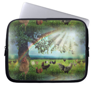Housse Pour Ordinateur Portable Ciel de poulet