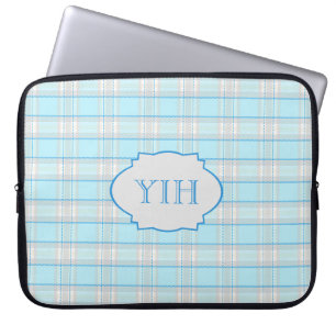 Housse Pour Ordinateur Portable Ciels nuageux avec initiales