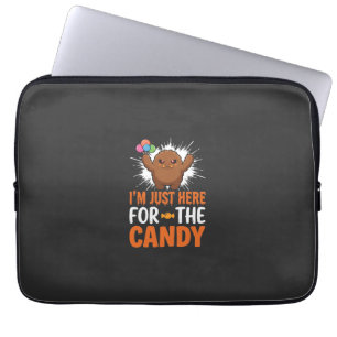 Housse Pour Ordinateur Portable Citation de Monstre de Bonbons d'Halloween Design