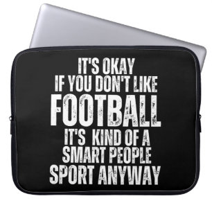 Housse Pour Ordinateur Portable Citations drôles de FOOTBALL