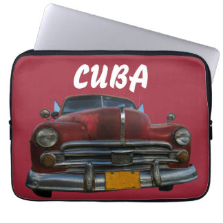 Housse Pour Ordinateur Portable Classic American Car à Vinales, Cuba