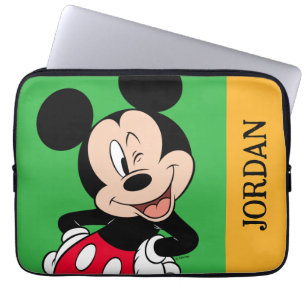 Housse Pour Ordinateur Portable Clin d'œil de Mickey Mouse