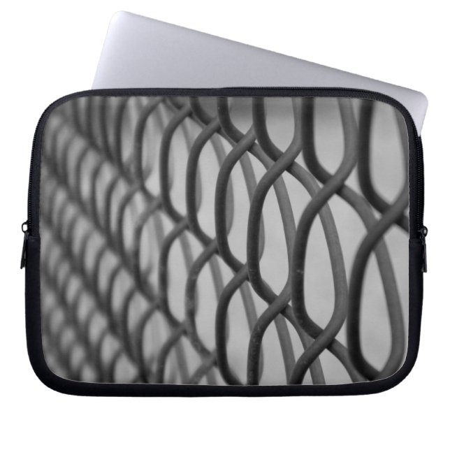 Housse Pour Ordinateur Portable clôture de maillage de chaîne (Devant)