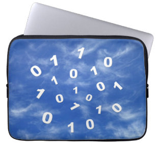 Housse Pour Ordinateur Portable Cloud Computing Data Ordinateur Portable Sleeve
