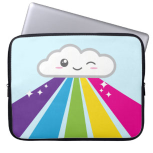 Housse Pour Ordinateur Portable Cloud Kawaii et manche pour ordinateur portable Ra
