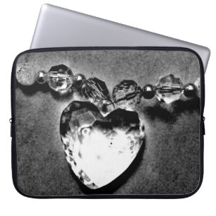 Housse Pour Ordinateur Portable Coeur cristal