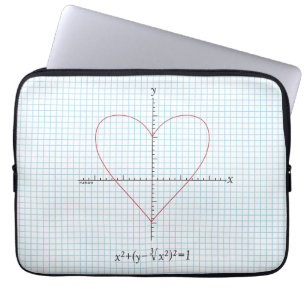Housse Pour Ordinateur Portable Coeur de haches
