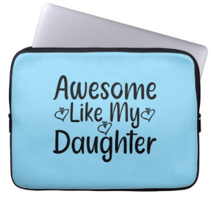 Housse Pour Ordinateur Portable Comme Ma Fille