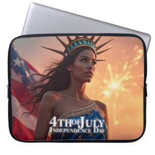 Housse Pour Ordinateur Portable Conception 4 juillet splendide - Fireworks & Freed
