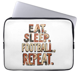 Housse Pour Ordinateur Portable Conception de fan de football vintage Graphique
