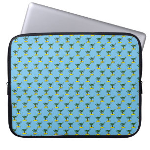 Housse Pour Ordinateur Portable Conception de motif d'îles avec des palmiers