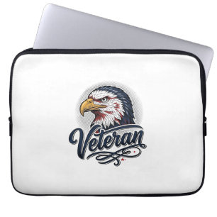 Housse Pour Ordinateur Portable Conception de T-shirt Patriotique Vétéran Eagle Vi