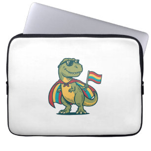 Housse Pour Ordinateur Portable Conception de t-shirt vectoriel de dinosaure de fi