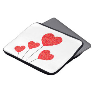 Housse Pour Ordinateur Portable Conception d'illustration de ballons en forme de c