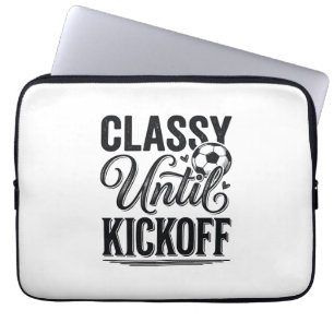Housse Pour Ordinateur Portable Conçue pour les amateurs de football élégants jusq