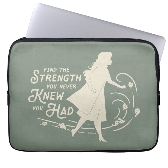 Housse Pour Ordinateur Portable Congelé 2 : Anna | Trouver La Force (Devant)