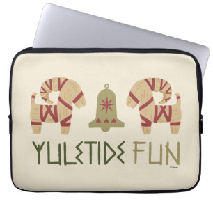 Housse Pour Ordinateur Portable congelé Le plaisir de Yuletide