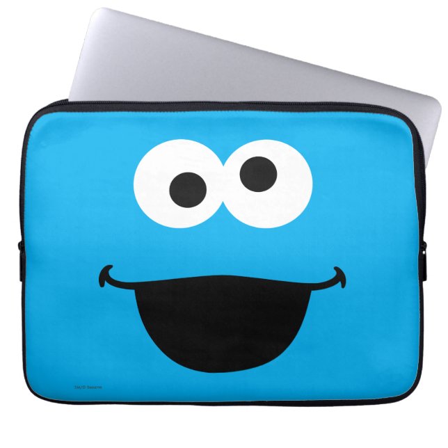 Housse Pour Ordinateur Portable Cookie Face Art (Devant)