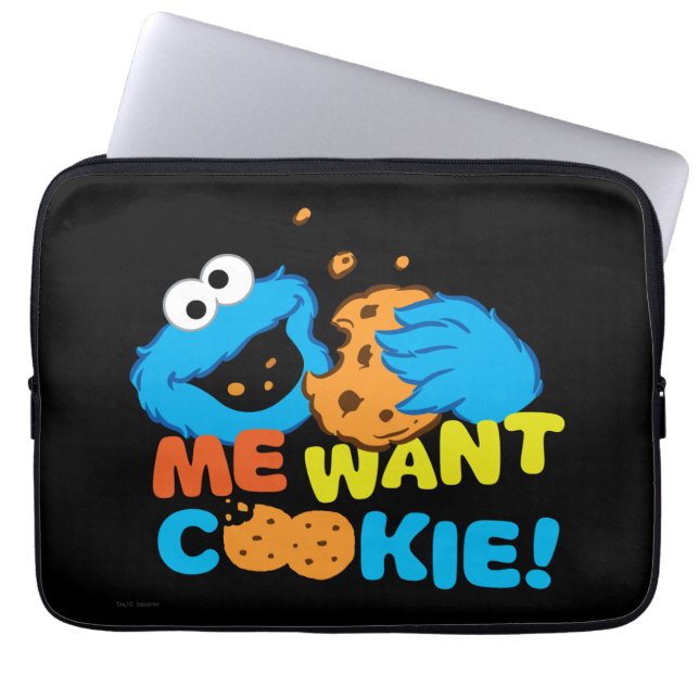 Housse Pour Ordinateur Portable Cookie Wants Cookie (Devant)