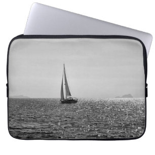Housse Pour Ordinateur Portable Cool photo moderne bateau à voile en été