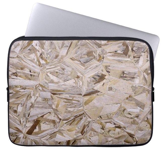 Housse Pour Ordinateur Portable Cool super-duper OSB Plywood Print (Devant)
