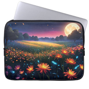 Housse Pour Ordinateur Portable Coque de la tablette du champ de fleurs d'été