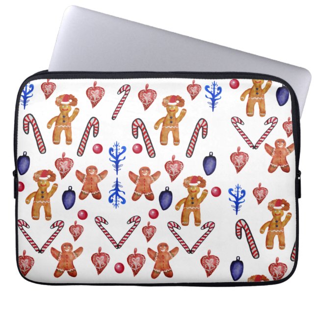 Housse Pour Ordinateur Portable Coque de Noël doux (Devant)