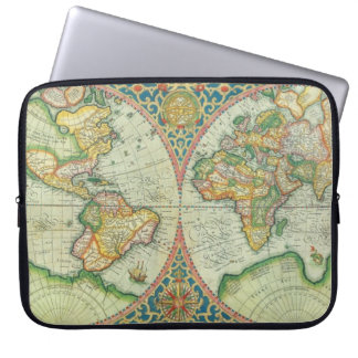 Housse Pour Ordinateur Portable Coque d'ordinateur portable Antique Map