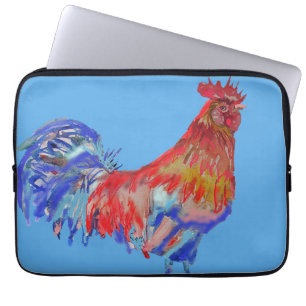 Housse Pour Ordinateur Portable Coque d'ordinateur portable couleur rouge et bleu