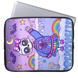 Housse Pour Ordinateur Portable Coque d'ordinateur portable fille squelette mignon