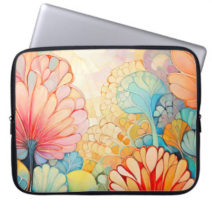 Housse Pour Ordinateur Portable Coque d'ordinateur portable Flora 5 Floral Pastel