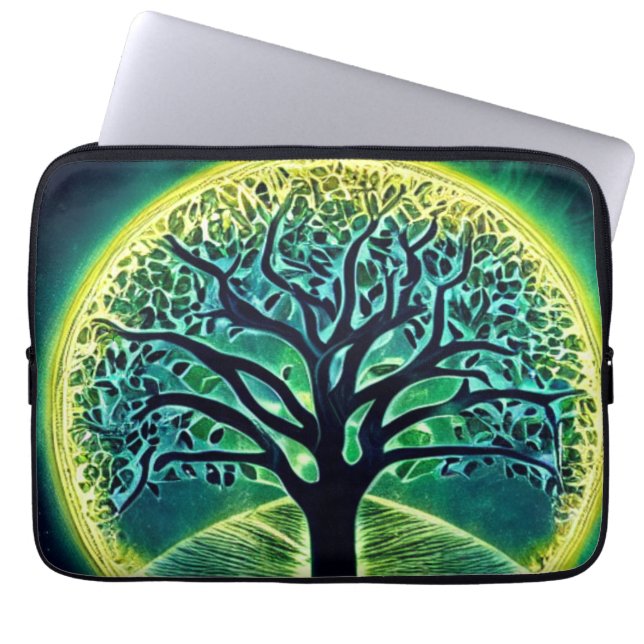 Housse Pour Ordinateur Portable Coque d'ordinateur portable Risen Tree of Life (Devant)