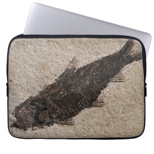 Housse Pour Ordinateur Portable Coque électronique de poisson fossilisé