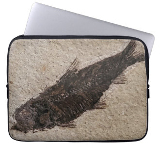 Housse Pour Ordinateur Portable Coque électronique de poisson fossilisé