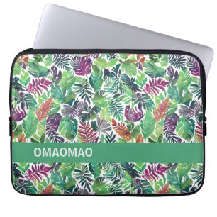 Housse Pour Ordinateur Portable Coque ipad Motif Tropical Palm Leaf