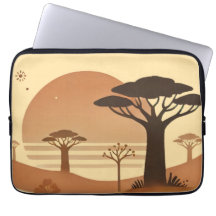 coque pour ordinateur portable 🌅 - Afrique Sunset