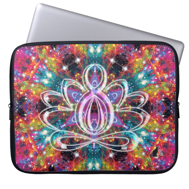 Housse Pour Ordinateur Portable Coruscation Zen Lotus (Devant)