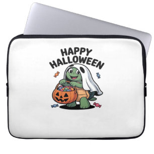 Housse Pour Ordinateur Portable Costume de fantôme de tortue mignon � T-shirt clas