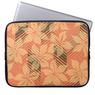 Housse Pour Ordinateur Portable Côte-Nord Hibiscus Hawaïen Néoprène