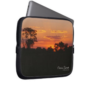 Housse Pour Ordinateur Portable Coucher de soleil Acacia