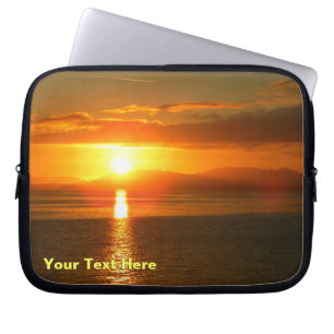 Housse Pour Ordinateur Portable Coucher de soleil du passage intérieur